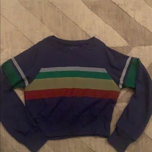 free people / we the free cropped sweatshirt